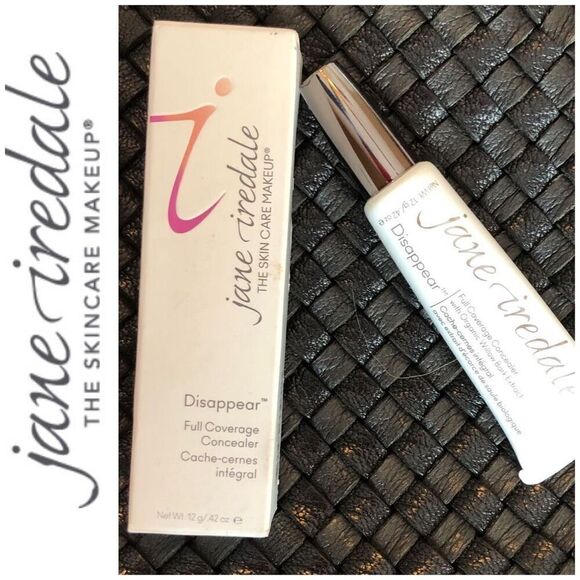 JANE IREDALE - NWTIB - Disappear Full Coverage Concealer in “Dark” Full Size - Picture 1 of 13